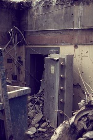 Bank robbers would have had a job getting through these doors.