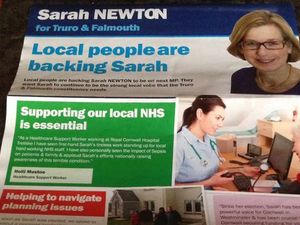 Supporting image for story: Tory leaflet from Cornwall delivered to Walsall