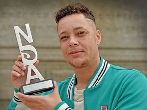 Supporting image for story: Joy for Wolverhampton rapper as he wins diversity award
