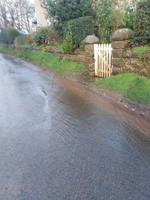 According to Philomena, water is constantly flowing past her home