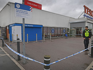 Supporting image for story: Police cordon in place in front of large Black Country Tesco store after incident