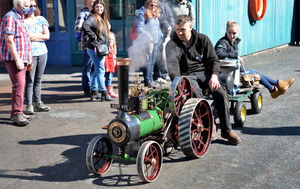 Chris and Sophie Butler at the event