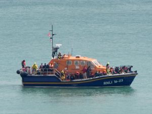 Supporting image for story: English Channel crossings pass 25,000 arrivals in record time