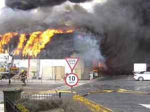 Supporting image for story: 'Builders' village' will be created by Carvers after fire