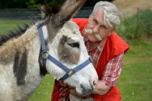 Billy Wilson from the Tettenhall Horse Sanctuary who took in hundreds of animals over the year - the centre has been forced to close