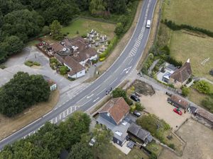 A general view of the Park Gate Inn in Hollingbourne, near Maidstone, Kent (Gareth Fuller/PA)