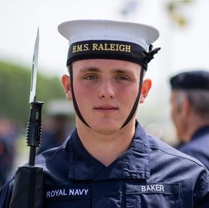 Joe Baker joined the Royal Navy in 2020, pursuing his dream to become an aircraft engineer. 