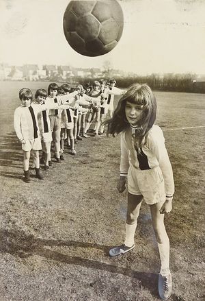 May 1976: '10-year-old Janet Golder recently achieved the high point in her soccer life with an appearance for her school... Janet played for the Chasetown Primary School B team and scored a goal from the wing.'
