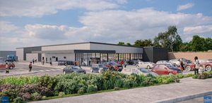 A GCI image that was approved by Telford planners last year. Picture: Morris and Company Limited/ STOAS Architects Ltd