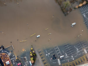 Supporting image for story: Call for action after Stafford retail site's car park floods again