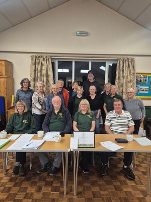 Wall Heath in Bloom team at AGM