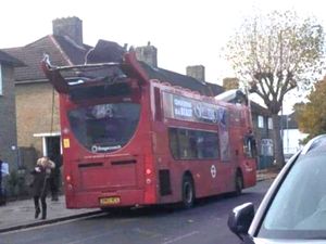 Supporting image for story: Two women in hospital after bus roof ‘taken clean off’ in tree collision