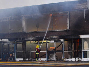 Supporting image for story: Fire-ravaged Wednesfield High facing demolition