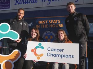Supporting image for story: Shrewsbury Town stars show support for life-saving cancer project
