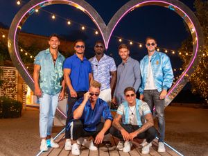 Supporting image for story: Love Island’s Luca Bish and Gemma Owen on the rocks after movie night