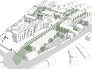 Supporting image for story: Multi-million pound plan to build homes at Shrewsbury's Flaxmill submitted