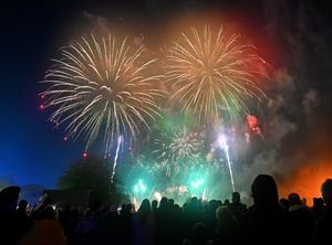 Himley Park's bonfire night is back with a bang