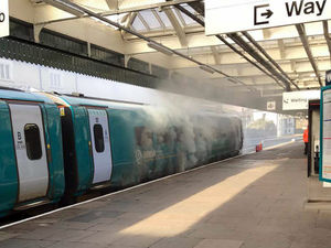 Supporting image for story: Trains cancelled and delayed after Shrewsbury Railway Station blaze drama - with pictures and video