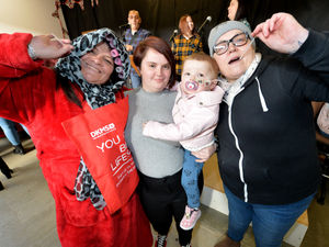 Supporting image for story: Crowds turn out to find bone marrow match for Black Country baby Phoebe