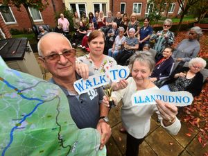 Supporting image for story: Walsall care home residents clock up the miles in walking challenge for exercise