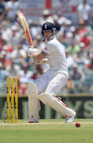 England's Ben Stokes bats