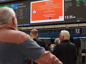 Supporting image for story: Rail services hit as train drivers walk out for third strike in four days