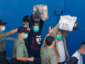 Supporting image for story: Hong Kong court convicts 14 pro-democracy activists