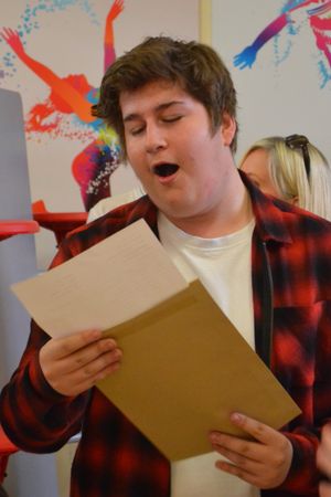 Kieron Ransley at Belvidere School 