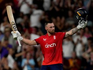 Supporting image for story: Phil Salt turns childhood dream into match-winning century