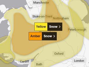 Supporting image for story: '10 to 15cm of snow likely': When and how Storm Goretti will affect the West Midlands as amber weather warning issued