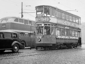Supporting image for story: Tram man Peter's latest book rolls in