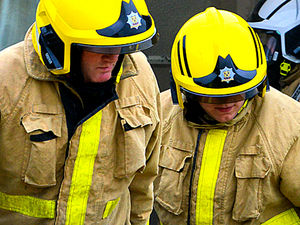 Supporting image for story: Fire in undergrowth near the Wrekin may have been started deliberately