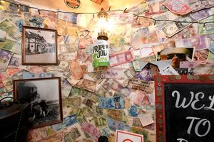 The pub retains a lot of quirky decorations, but the work is going on to make it a place that brings back memories
