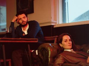 Supporting image for story: Downton Abbey stars Michael Fox and Michelle Dockery unveil new folk single