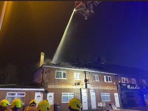 Supporting image for story: Blaze rips through roof of house in Birmingham