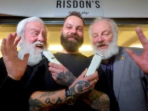 Supporting image for story: Shropshire duo to brave the shave for charity