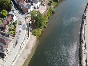Supporting image for story: £10 million flood-protection scheme for River Severn in Bewdley officially opened today, after two years of work