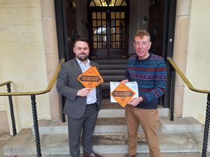 Supporting image for story: Petition to save Wollaston public toilets handed in