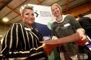 Shropshire Community Foundation: Dean Harris and Ruth Martin