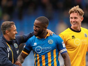 Supporting image for story: Paul Hurst happy to see Shrewsbury Town mix it up