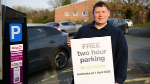 Dudley Council’s two hours’ free parking is returning to all council‑owned pay and display car parks from 1 April. (Photo: Dudley Council)