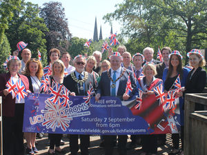 Supporting image for story: Sponsors gather to launch Lichfield Proms