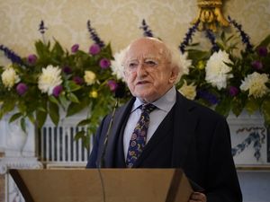 Supporting image for story: Irish president pays tribute to Kneecap member’s late father