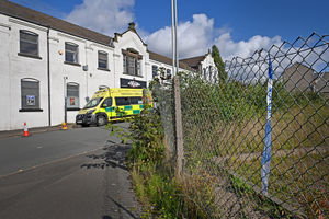 WOLVERHAMPTON COPYRIGHT NATIONAL WORLD TIM STURGESS 26/09/24..GV Fredrick street, Wolverhampton where a shooting took place on Friday night..