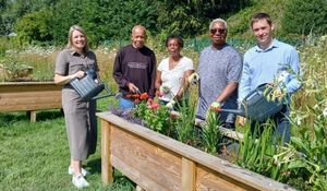 Telford African and Afro-Caribbean Resource Centre (TAARC) received a grant n 2024 to buy tools and seeds. Picture: Telford & Wrekin Council