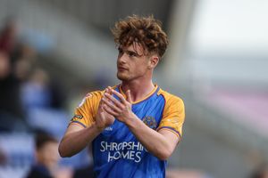 Tommy McDermott of Shrewsbury Town