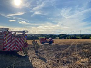 Supporting image for story: Shropshire heatwave: Firefighters ask for public's help to stop wildfires following spate of incidents