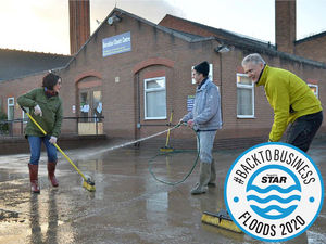 Supporting image for story: #backtobusiness: Shropshire floods reveal the milk of human kindness 