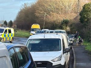 There was a major presence from RSPCA at West Mercia Police at the scene.