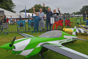 Thomas, Andy, Keith and Oli Hatch at Weston Park Airshow International